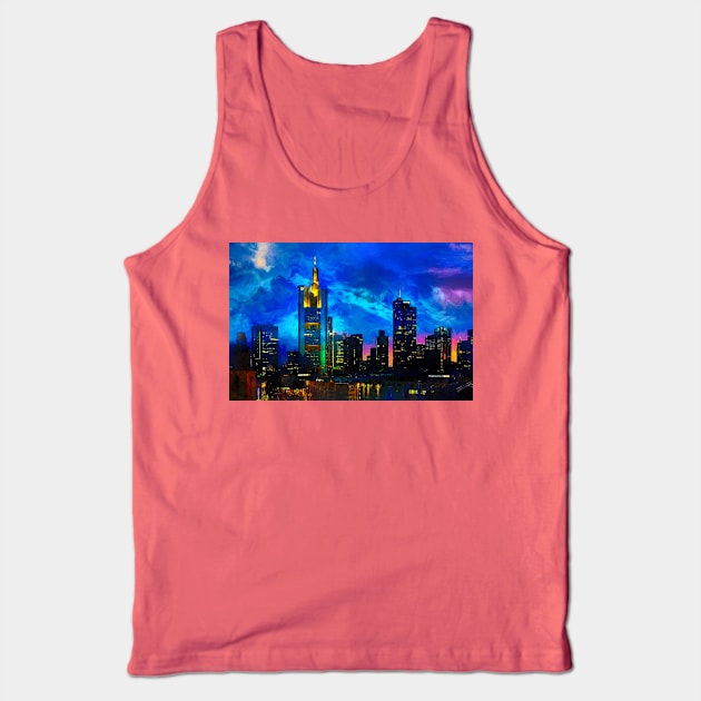 City by Night Tank Top by jasminaseidl